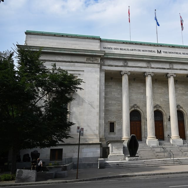 The Montreal Museum of Fine Arts in Montreal, Thursday, Sept. 19, 2024. THE CANADIAN PRESS/Graham Hughes