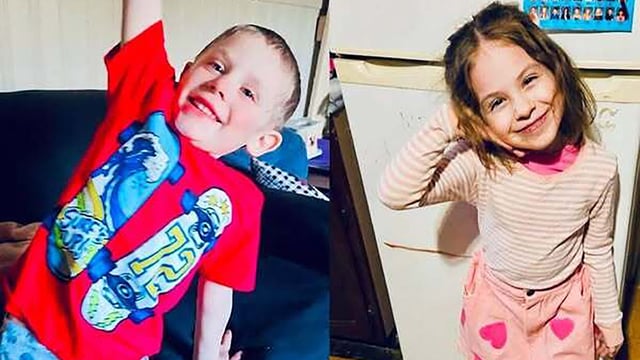 Four-year-old Jack Sullivan, left, and six-year-old Lilly Sullivan, right, seen in this handout photo, went missing on May 2, 2025 in the community of Lansdowne Station, N.S. THE CANADIAN PRESS/HO-Nova Scotia Ground Search and Rescue Association *MANDATORY CREDIT*