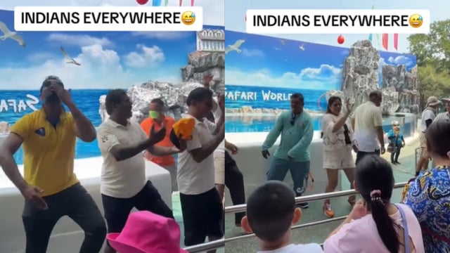 A video of Indian tourists dancing in Bangkok has sparked backlash 