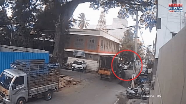 Freak Accident Caught on CCTV