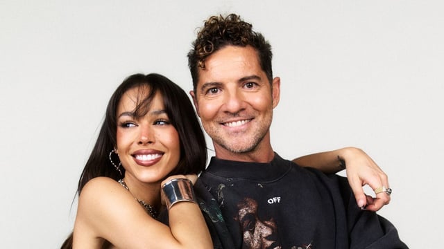 Danna Paola y David Bisbal, asesora y 'coach' en 'La voz'