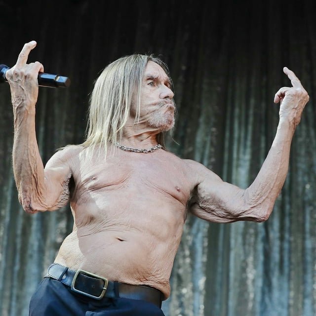 Iggy Pop am Donnerstag in der Zitadelle Spandau.