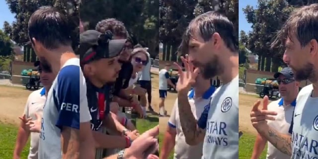 Acerbi "Io matto, ti sfondo di botte": il tifoso Psg provoca col 5-0
