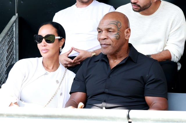 Unerwartete Gäste bei den Berlin Tennis Open: Box-Legende Mike Tyson und seine Frau Lakiha Spicer