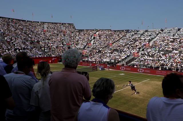 It was the longest match at Queen's in 34 years.