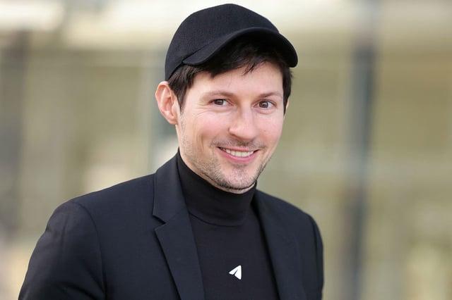 Pavel Durov, CEO and co-founder of Telegram messaging app on December 6, 2024.