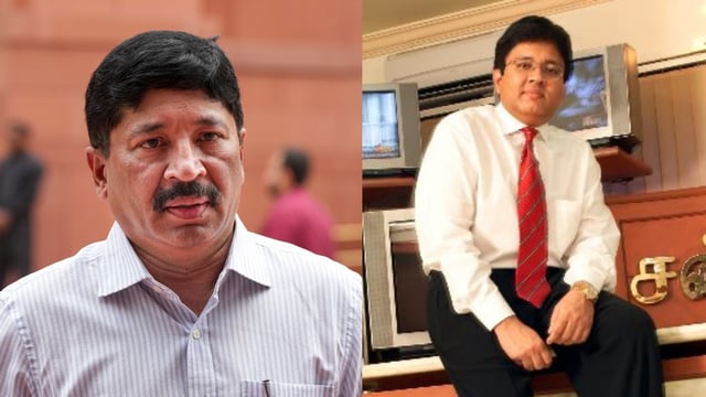 DMK leader Dayanidhi Maran alleged that Karunanithi did not own a single share in the company till September 15, 2003.