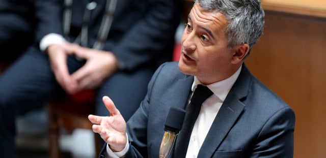 Le ministre de la Justice Gérald Darmanin à l'Assemblée nationale, le 10 juin 2025 à Paris