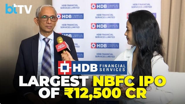 G. Ramesh Of HDB Financial Services , NBFC Arm Of HDFC Bank Talk About Their Rs 12,500 Crore IPO