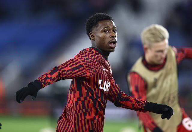 Soccer Football - Europa League - Group C - Leicester City v Spartak Moscow - King Power Stadium, Leicester, Britain - November 4, 2021 Spartak Moscow's Quincy Promes during the warm up before the match REUTERS/David Klein/File Photo