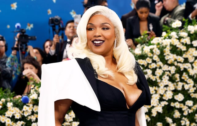 Lizzo on May 05, 2025 in NYC.