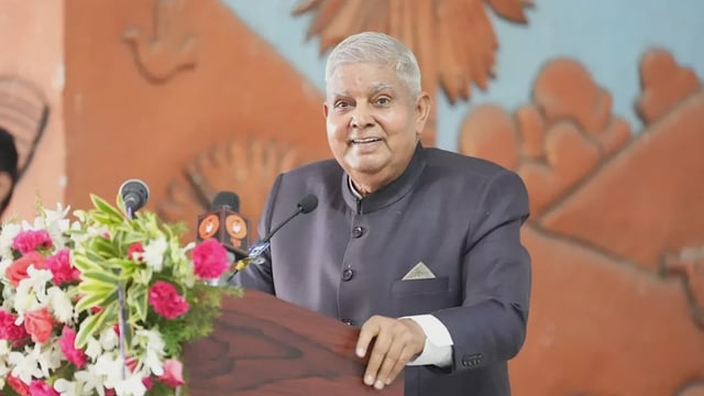 Vice-President Jagdeep Dhankhar