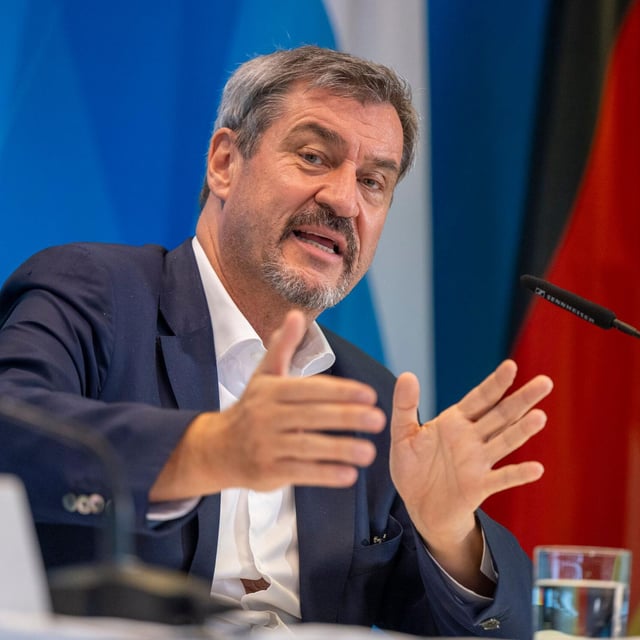 Abschluss Klausurtagung des bayerischen Kabinetts