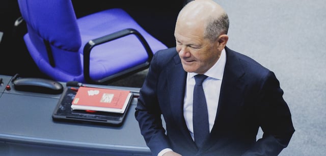 War bis Mai 2025 Bundeskanzler: Olaf Scholz