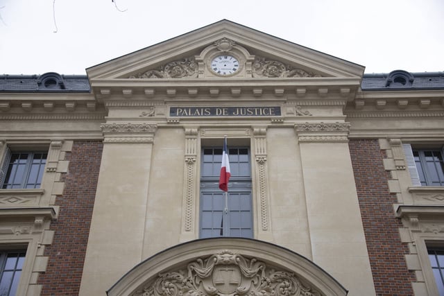 Le tribunal judiciaire de Versailles, dans les Yvelines, le 25 octobre 2024. 