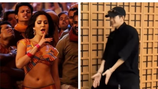 Jackson Wang nailed Chikni Chameli's hook step in a new video that emerged on social media,