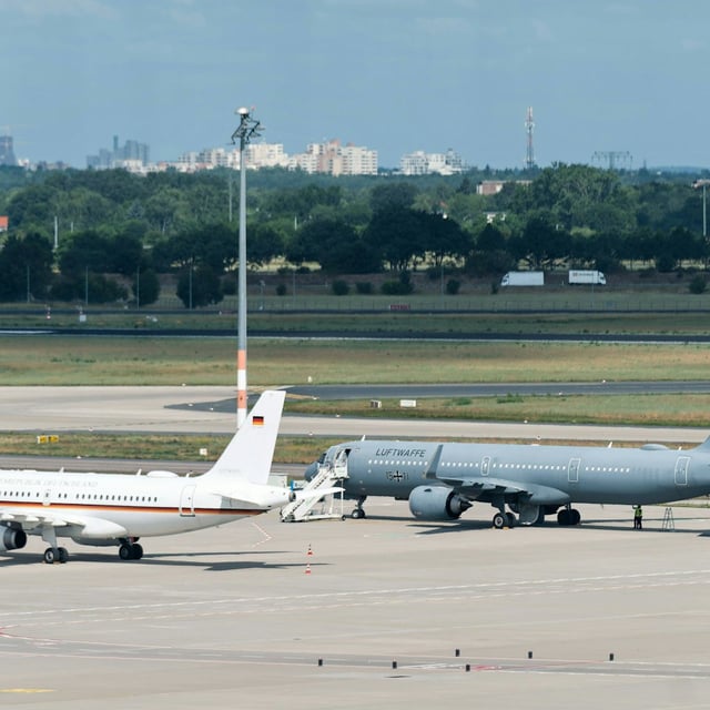 Die deutsche Luftwaffe hat 64 Personen aus Israel ausgeflogen.