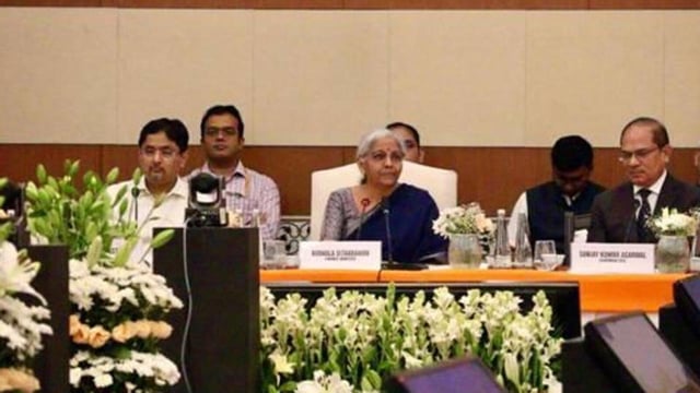 Union finance minister Nirmala Sitharaman asked CBIC to make the GST registration easier, seamless, and more transparent for taxpayers (PIB)