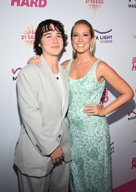 Jade Whipkey and Anna Camp at the &#34;Bride Hard&#34; Los Angeles Premiere held at the DGA Theater on June 18, 2025 in Los Angeles, California. (Photo by Michael Buckner/Variety via Getty Images)