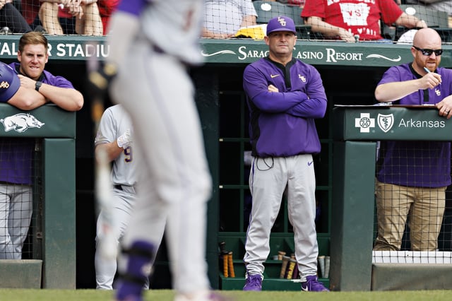 Coach Jay Johnson and the LSU Tigers enter the College World Series Championship Series vs. Coastal Carolina as the betting favorites.