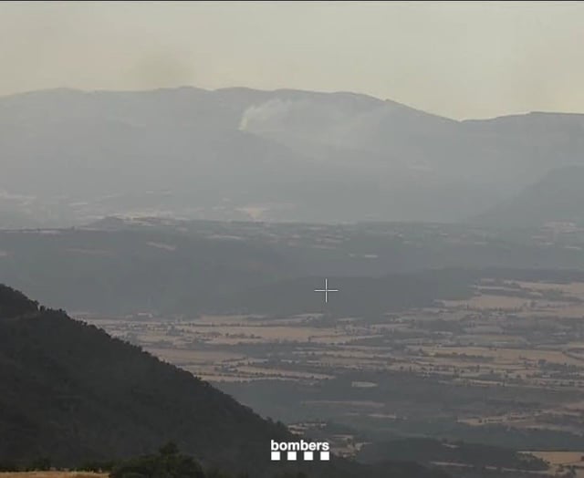 Incendio en Vilanova de Meià