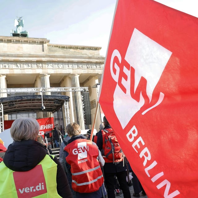 Immer wieder hatte die Gewerkschaft Erziehung und Wissenschaft (GEW) gestreikt.