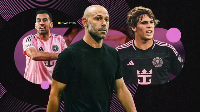 Javier Mascherano, Sergio Busquets, Benjamin Cremaschi