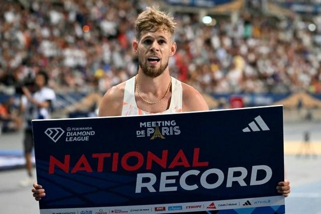 Jimmy Gressier à Paris le 20 juin 2025