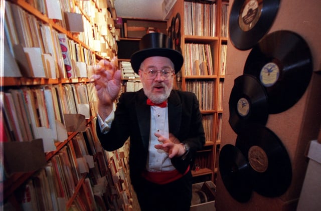 Dr. Demento, the cult comedy DJ whose radio show became a landmark for novelty music and underground satire, will retire this fall after more than five decades behind the mic.
(AP Photo/Reed Saxon)