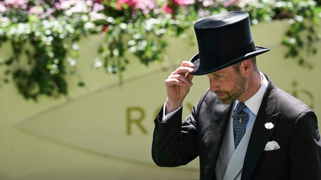 June 21, 1982, saw the birth of Prince William, following a tough labor for Princess Diana. (Photo by JUSTIN TALLIS / AFP)