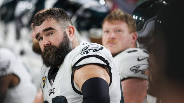 Jason Kelce Nathan Ray Seebeck-Imagn Images