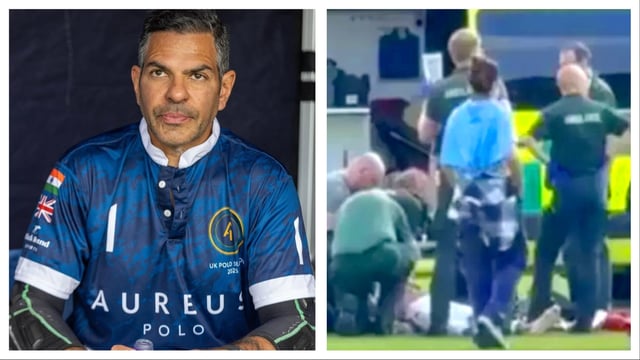 A video has surfaced online that seemingly shows Sunjay Kapur's final moments.