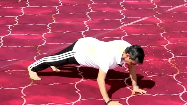 73-Year-Old Tamil Nadu Governor Pulls Up 51 Push-Ups On International Yoga Day