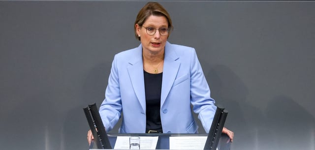 Bundesjustizministerin Stefanie Hubig (SPD)
