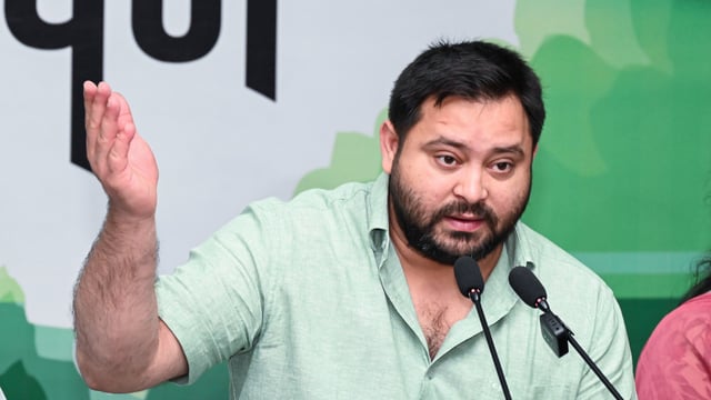 RJD leader Tejashwi Yadav claimed that PM Modi had spent ₹20,000 crore of public money in rallies in Bihar