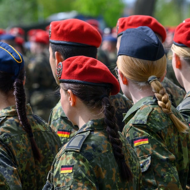 Soldatinnen und Soldaten der Bundeswehr.