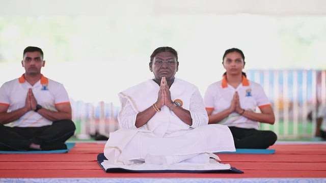 Image posted by Rashtripatibhawan on X.