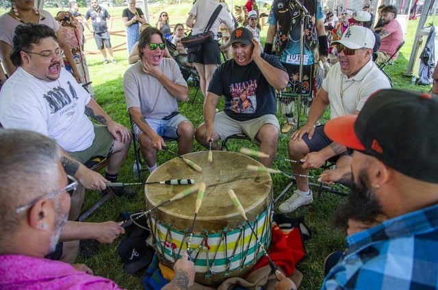 The annual Summer Solstice Indigenous Festival was held at a new location, Wesley Clover Parks, offering a larger space for expanded cultural programming, performances and competitions.