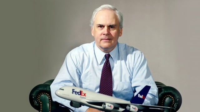 Frederick W Smith, founder of FedEx, died on Saturday