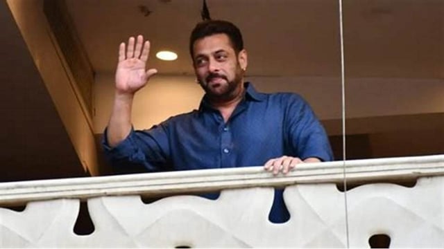 Salman Khan resides at Mumbai's Galaxy apartment.