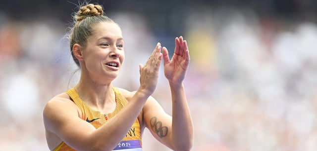 Gina Lückenkemper will ins WM-Finale