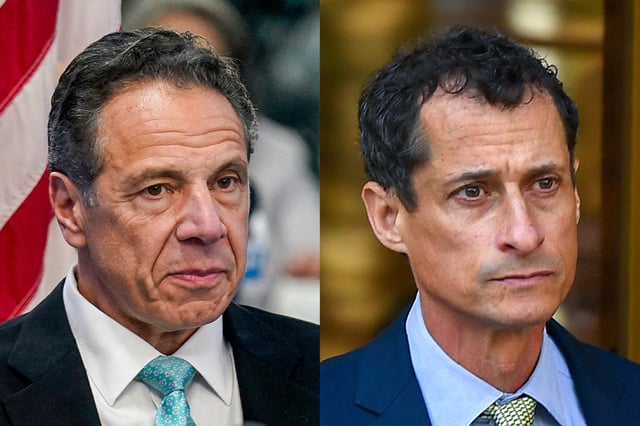 Andrew Cuomo; Anthony Weiner.