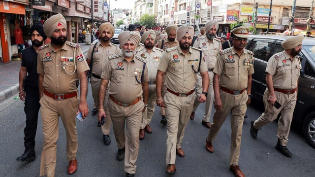 Representational Image | Punjab Police and Special Operations Group (SOG) personnel | ANI