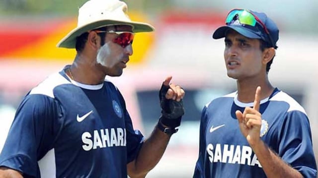 Sourav Ganguly VVS Laxman | Image: PTI