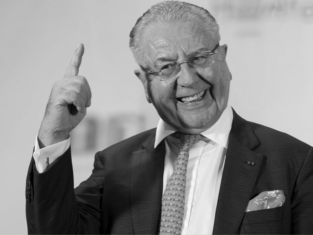 Heinz Horrmann ist tot.