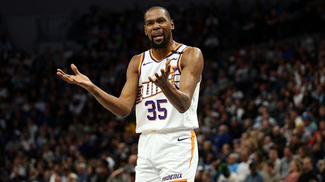 Kevin Durant auf dem Weg nach Houston