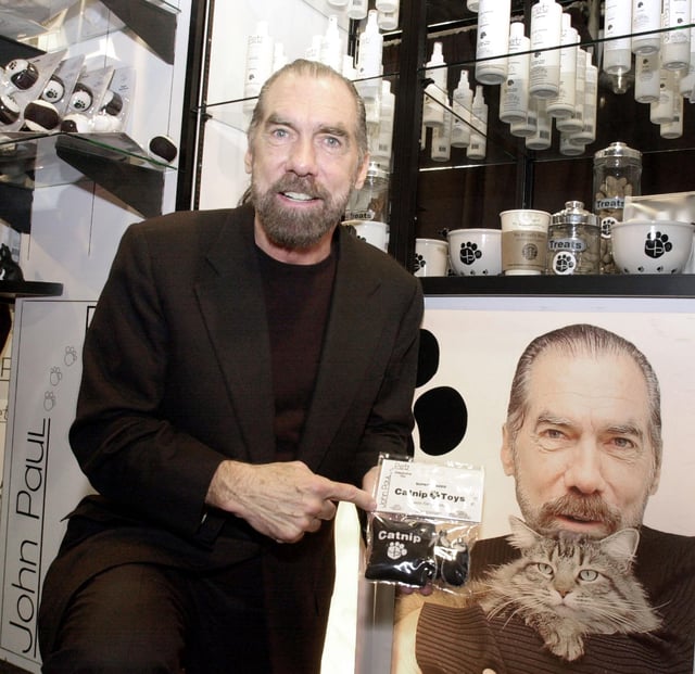 John Paul DeJoria, seen in this 2003 file photo, has lived in Texas for 25 years. It was recently announced the hair care company he co-founded, John Paul Mitchell Systems, is moving its California headquarters to Texas. 