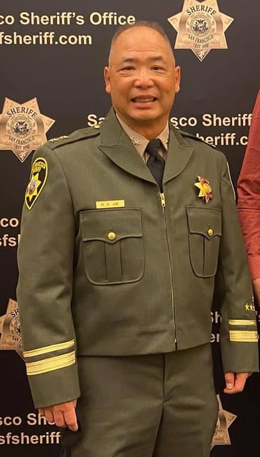 Sheriff Chief of Staff Richard Jue was booked in jail on Sunday, June 22, 2025, on suspicion of a hit-and-run with property damage.