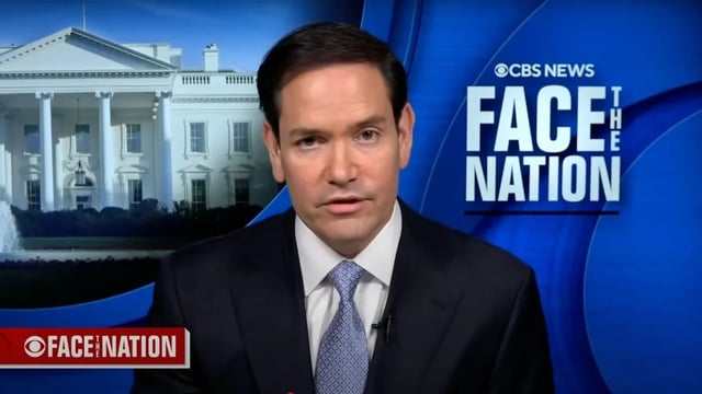 Marco Rubio on "Face the Nation" (Credit: CBS)