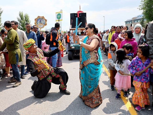  Thousands came out as Calgary hosted the 21st annual Jagannath Rath Yatra — Festival of Chariots in downtown Calgary on Sunday, June 22, 2025.